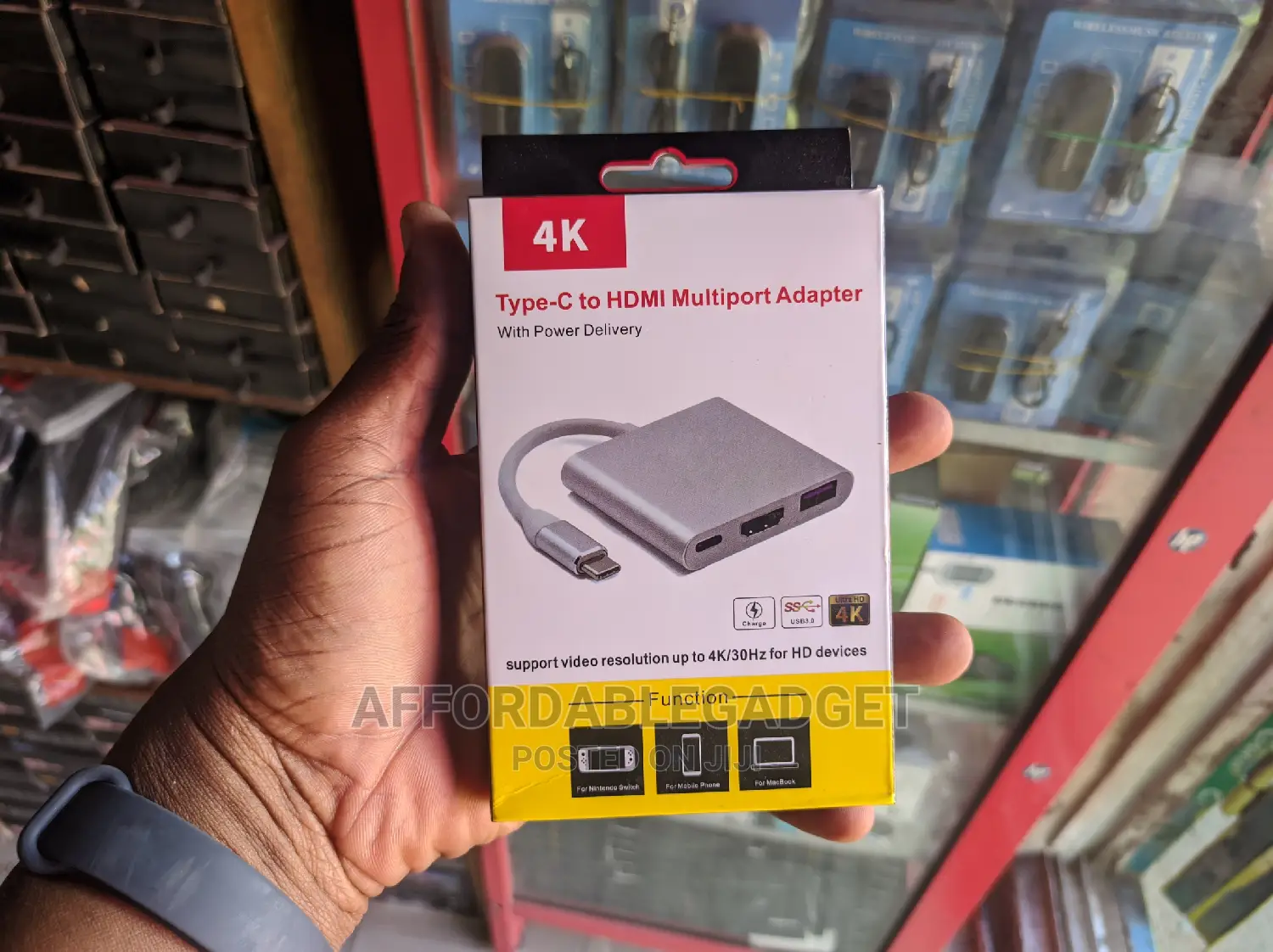 Type C to HDMI 3.0 USB and Type C