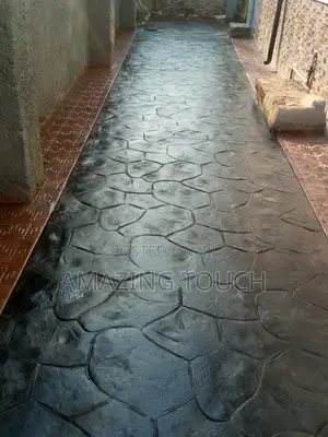 Interlock Floor and Stamped Concretes Floor