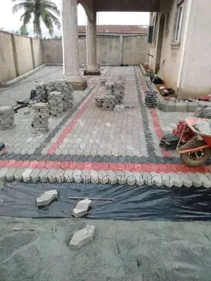 Stamped Concretes Floor and Interlock Floor