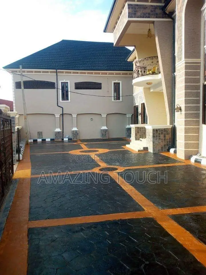 Stamped Concretes Floor and Interlock Floor
