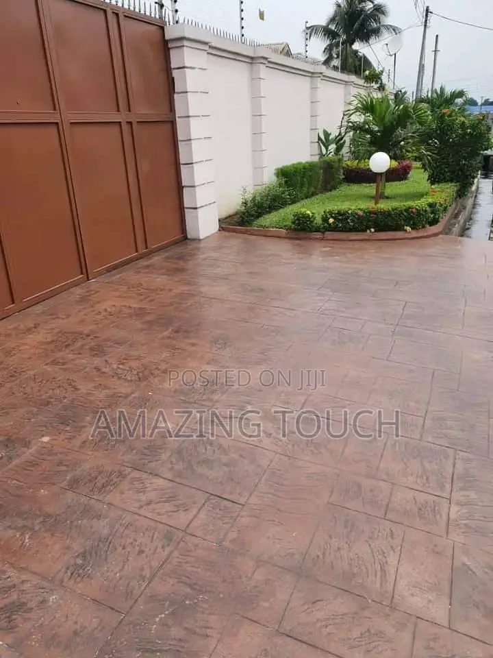 Stamped Concretes Floor and Interlock Floor