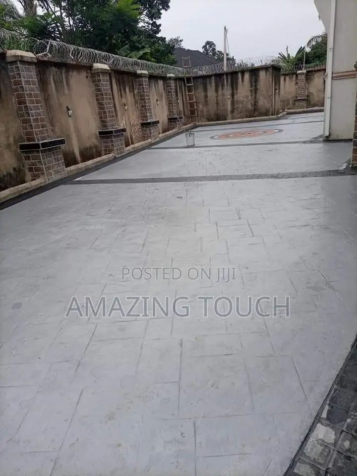 Stamped Concretes Floor and Interlock Floor