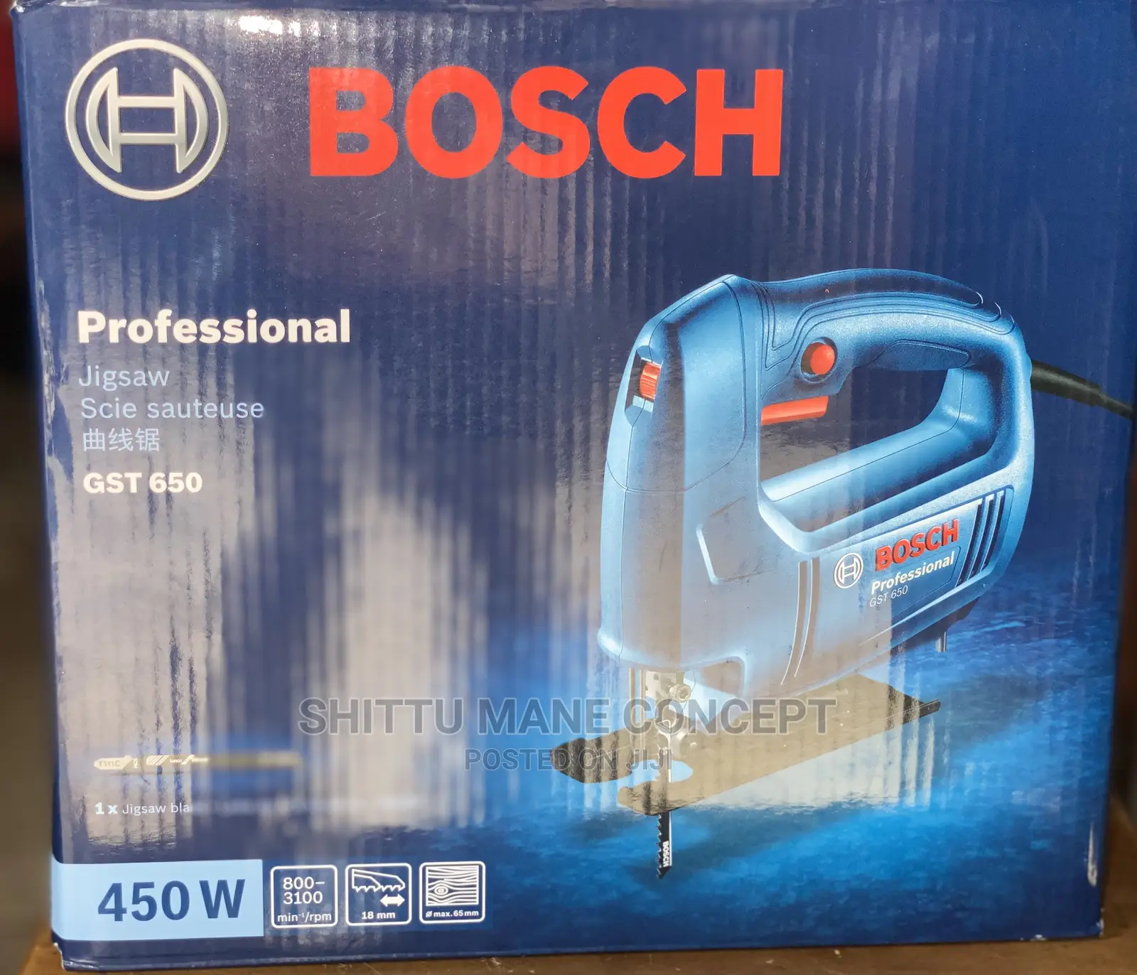 Bosch Jig Saw GST 650