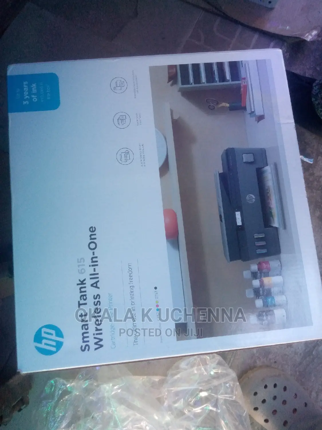 Smart Tank Wireless All in One Hp 615 Printer