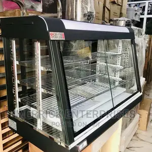 Black Snack Display Warmer
