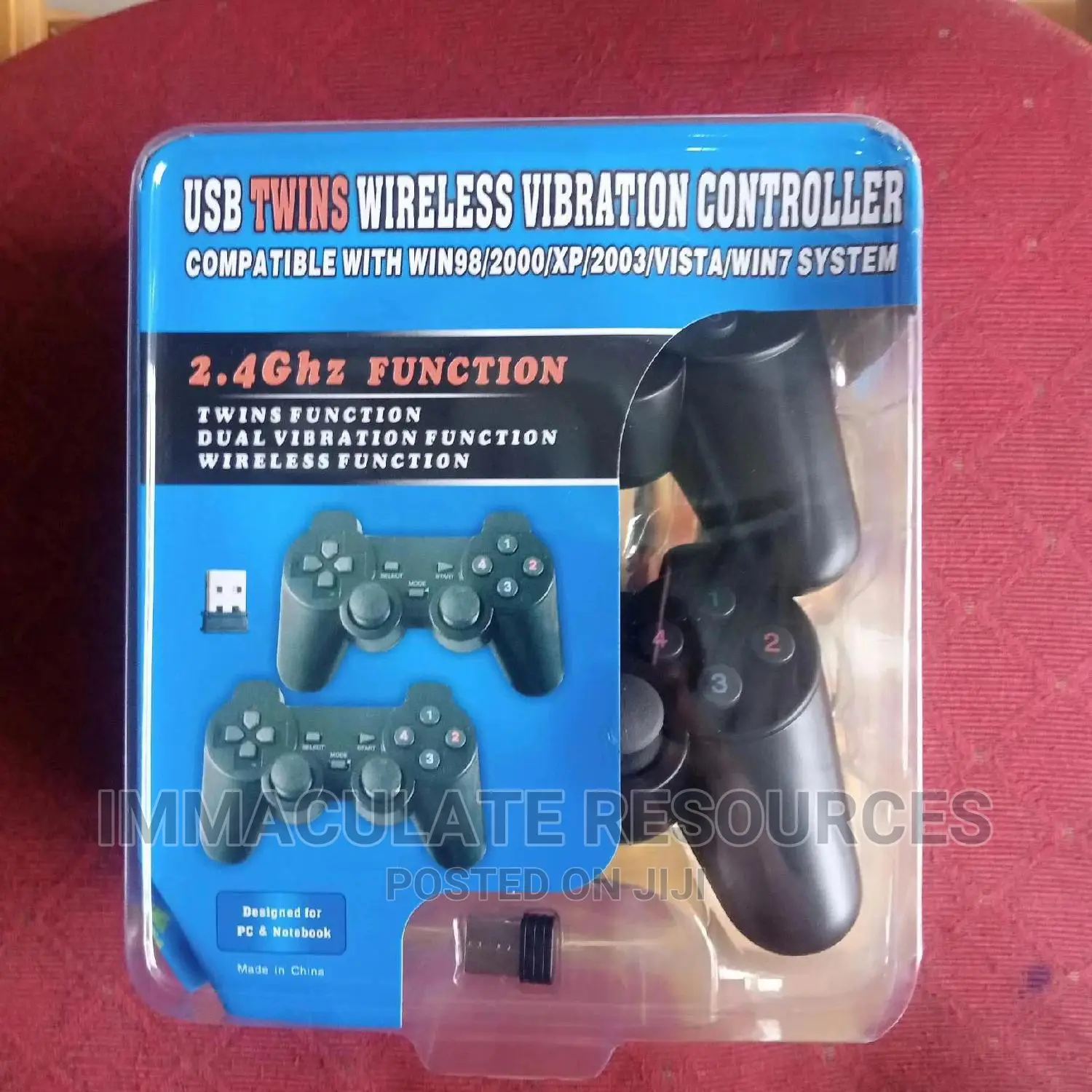 Wireless Usb Double Gamepad