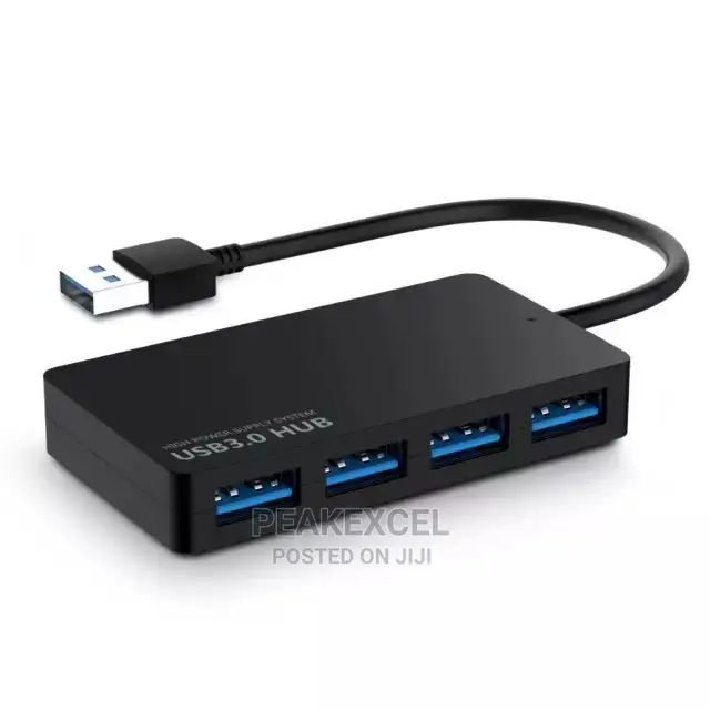 4ports 3.0 HUB With Power Supply Port USB3.0 Splitter Adapte