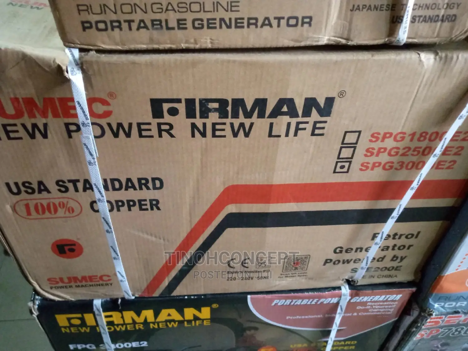 Firman Generator SPG 3000 E2