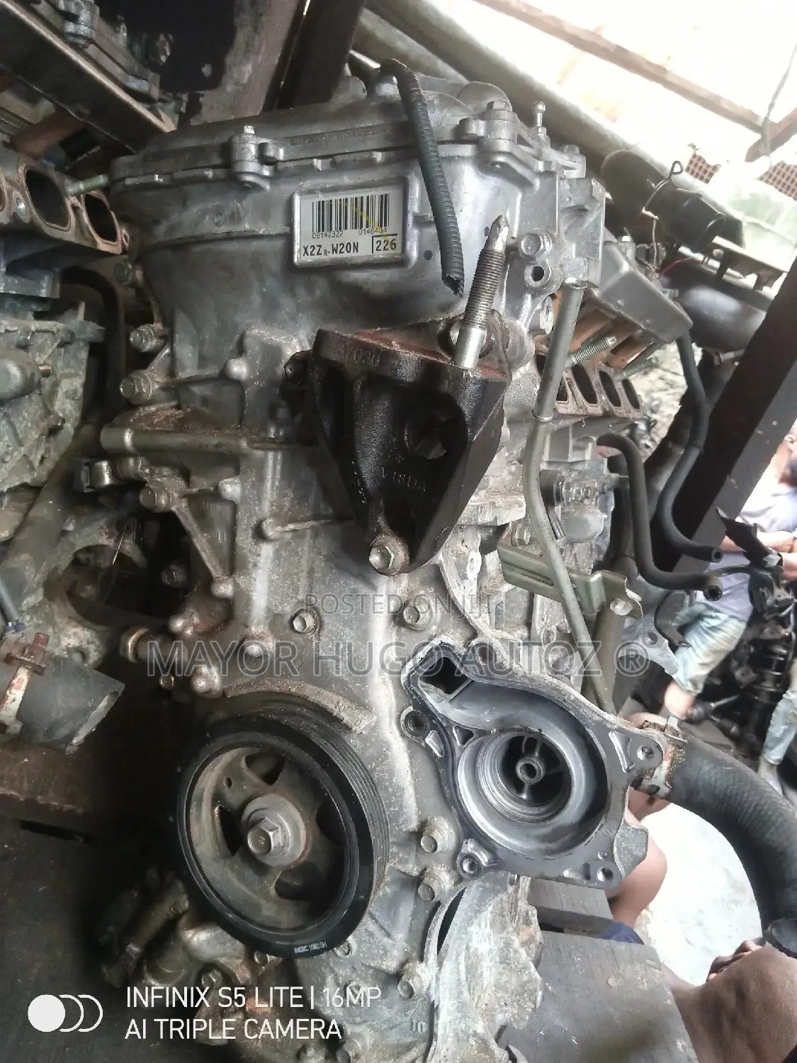 Toyota Corolla 2ZR Skeleton Engine