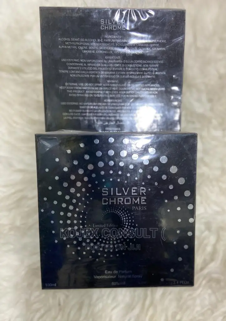 Original Silver Chrome ( Limited Edition) Perfume(By Azzaro)
