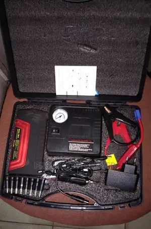 Automobile High Power Jump Starter With Tyre Inflator