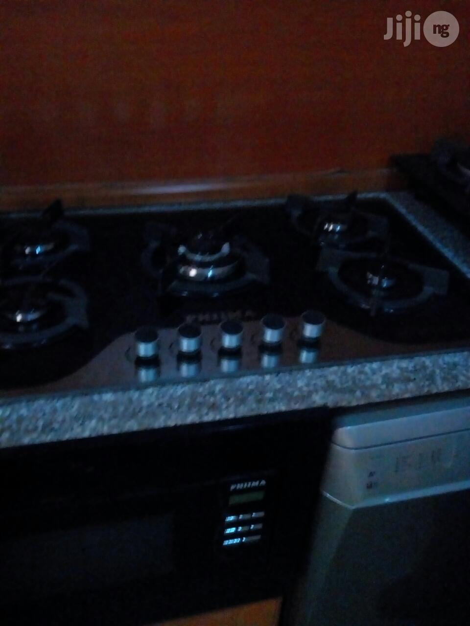 Cabinet Gas Cooker 5 Burner