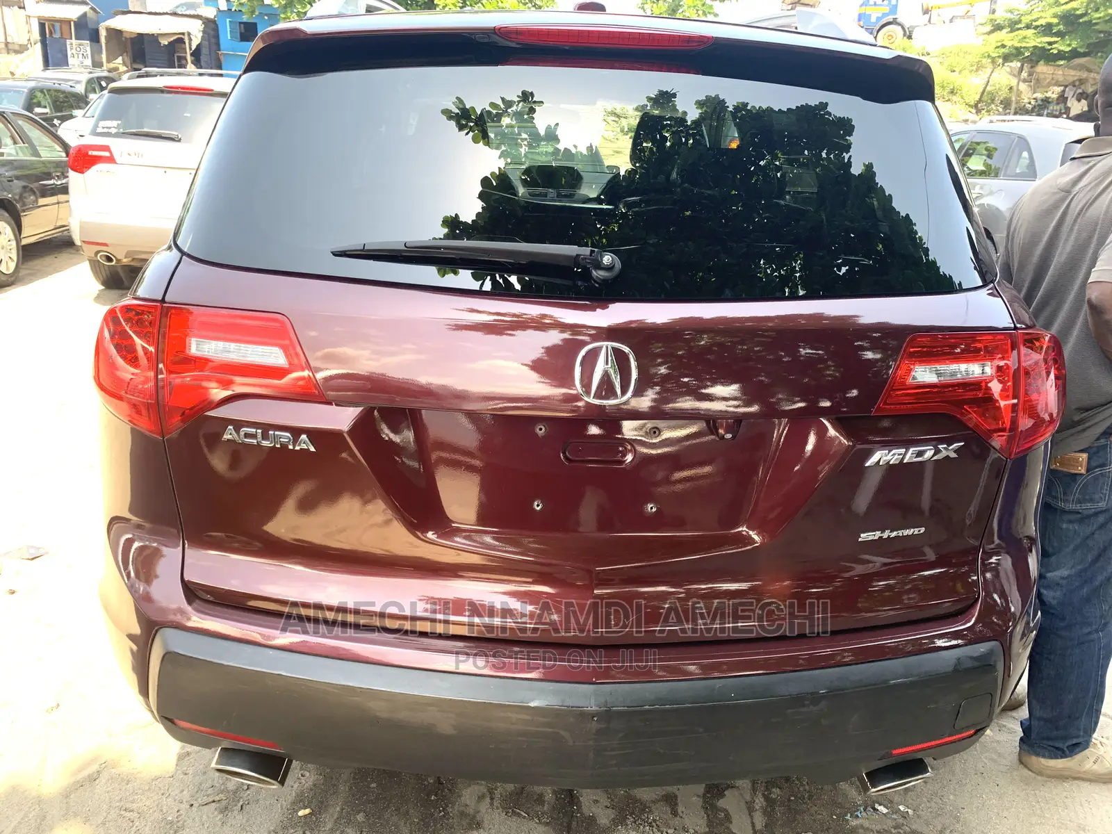 Acura MDX 2008 Red