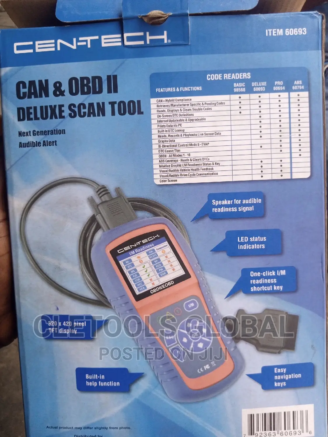 Can OBD Ii Deluxe Scan Tool