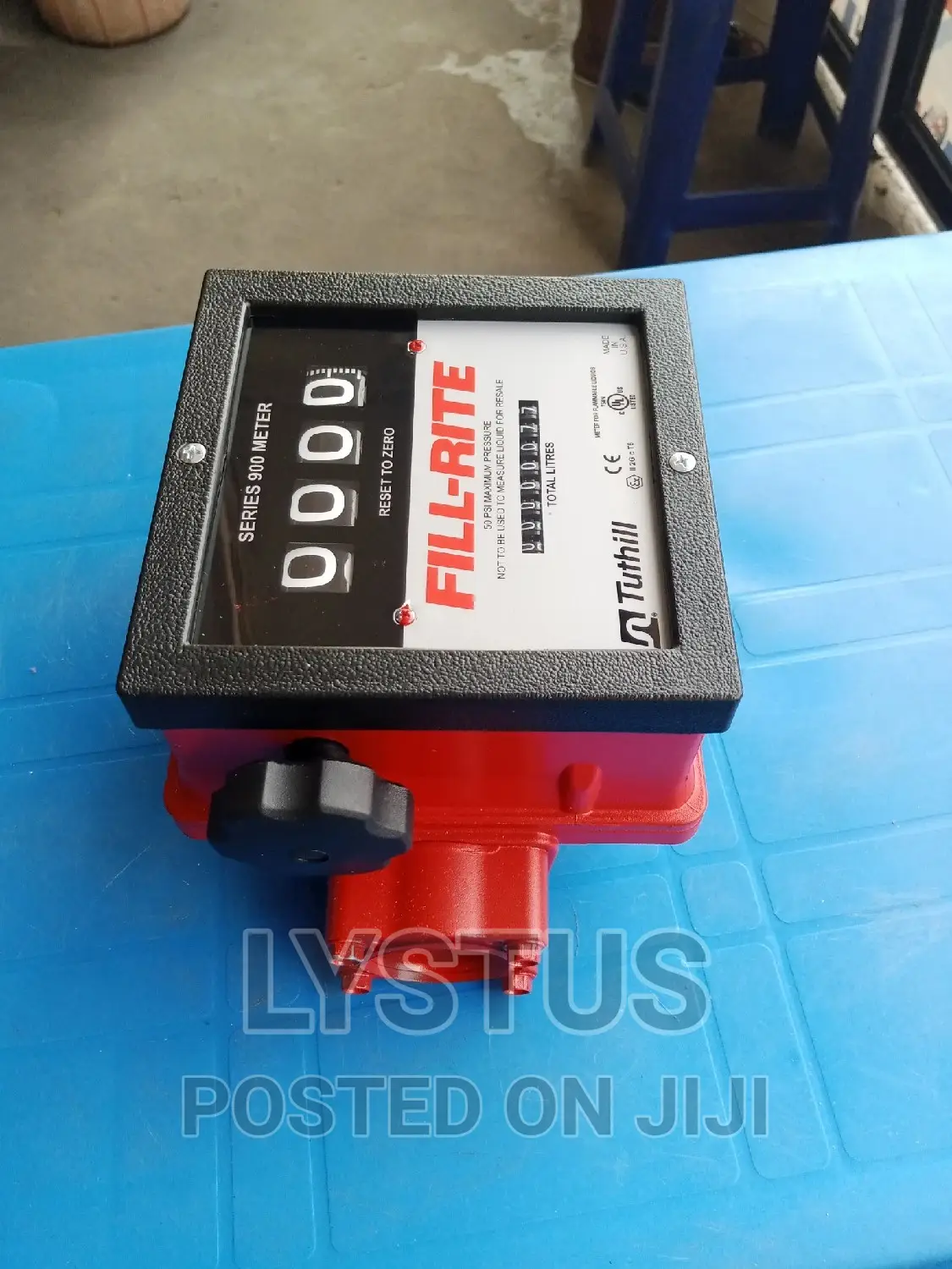 Fill-rite Mechanical Flow Meter Series 900, 50psi