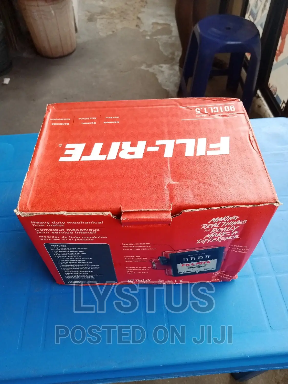 Fill-rite Mechanical Flow Meter Series 900, 50psi