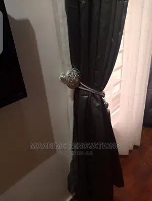 Turkish Dark Grey Curtain Blinds