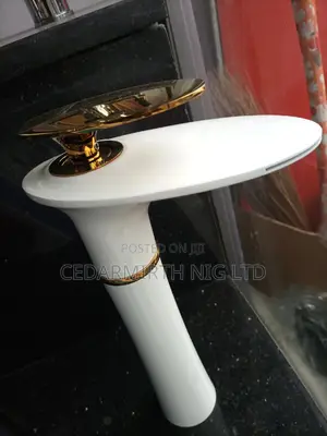 Ni43 Whitegold Duckbeak Basin Mixer Tap