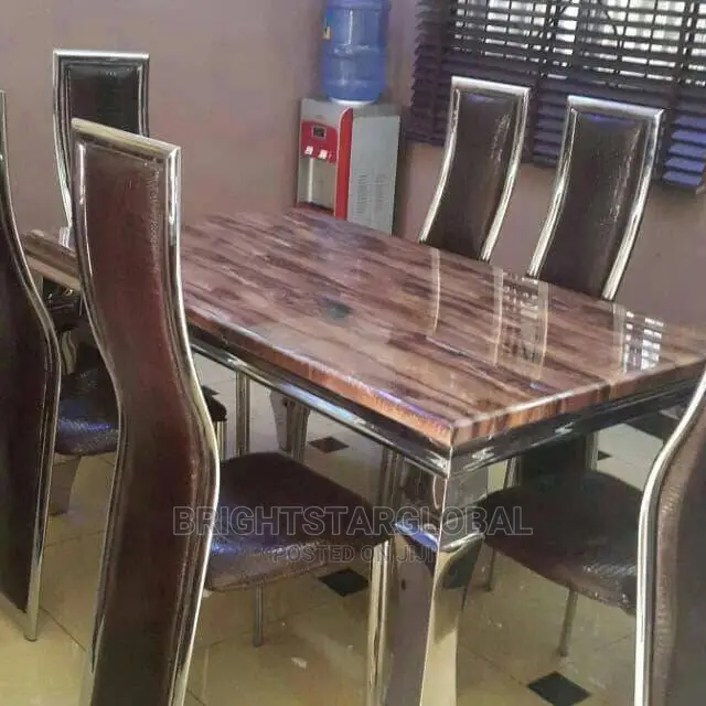 Dinning Set Marble Table