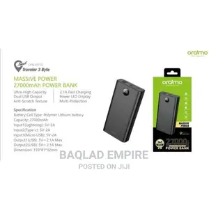Oraimo 27000mah Massive Powerbank Traveller 3 Byte