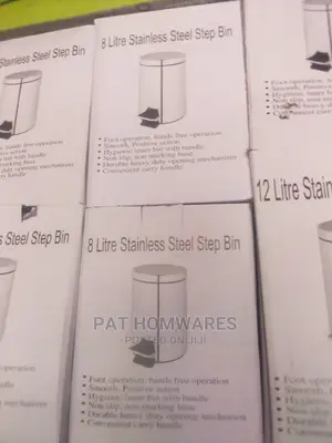 8 Litre Stainless Steel Step