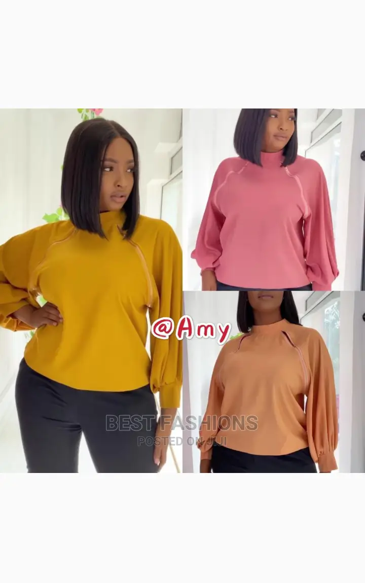 Ladies Classy Yellow Top