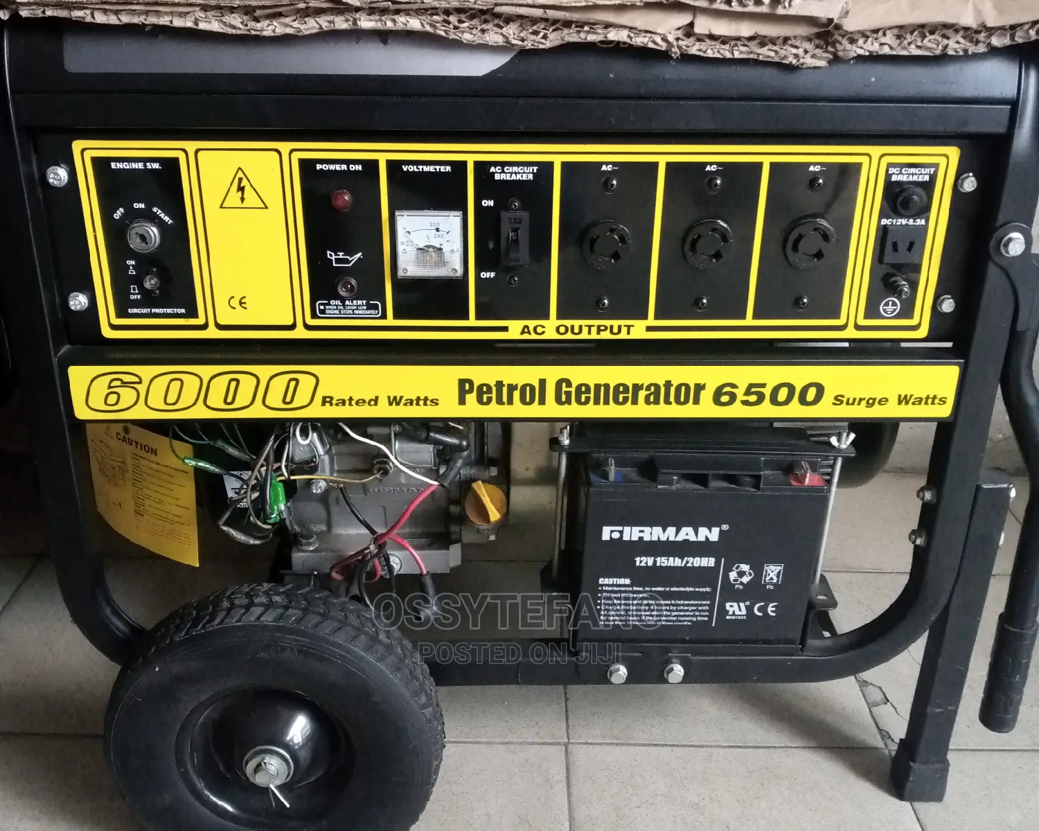 Firman Generator 6.5kva
