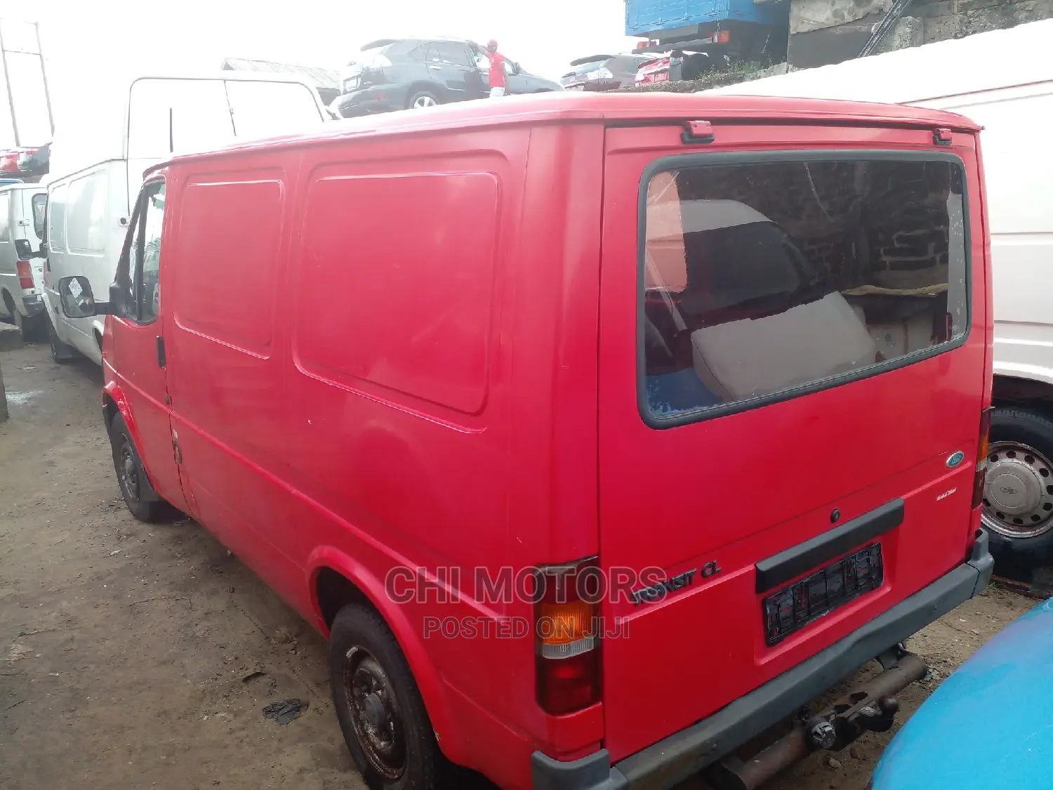 Ford Transit 2002 Red