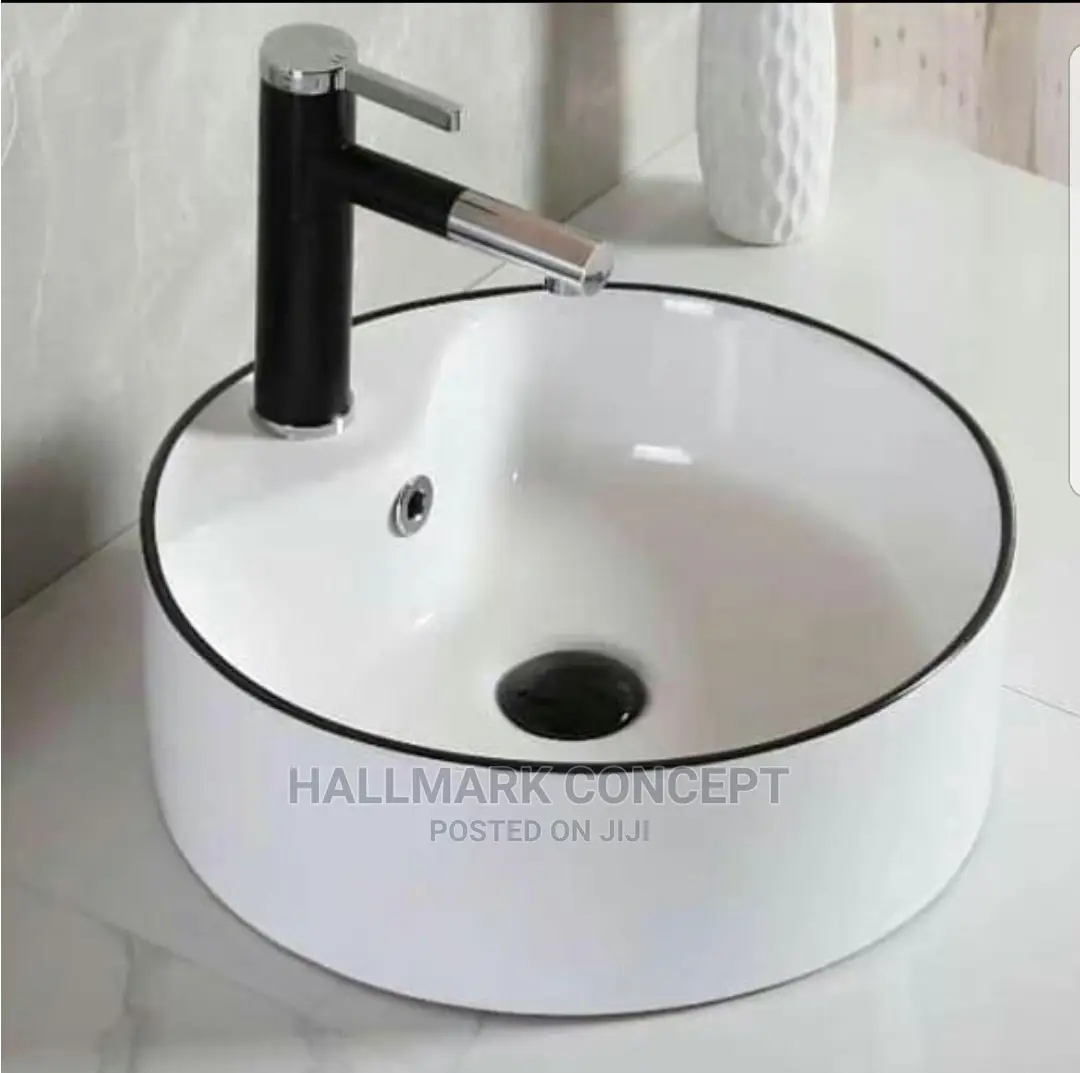 Counter Top Basin With Mixer Taps