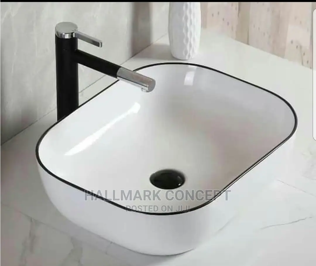 Counter Top Basin With Mixer Taps