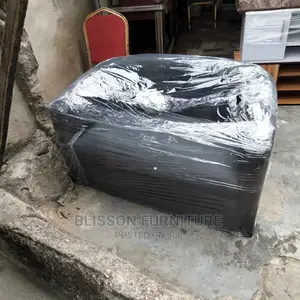 Black Leather Quality Sofa Chair