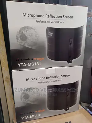 Yoga Vocal Booth/ Mic Reflection Shield