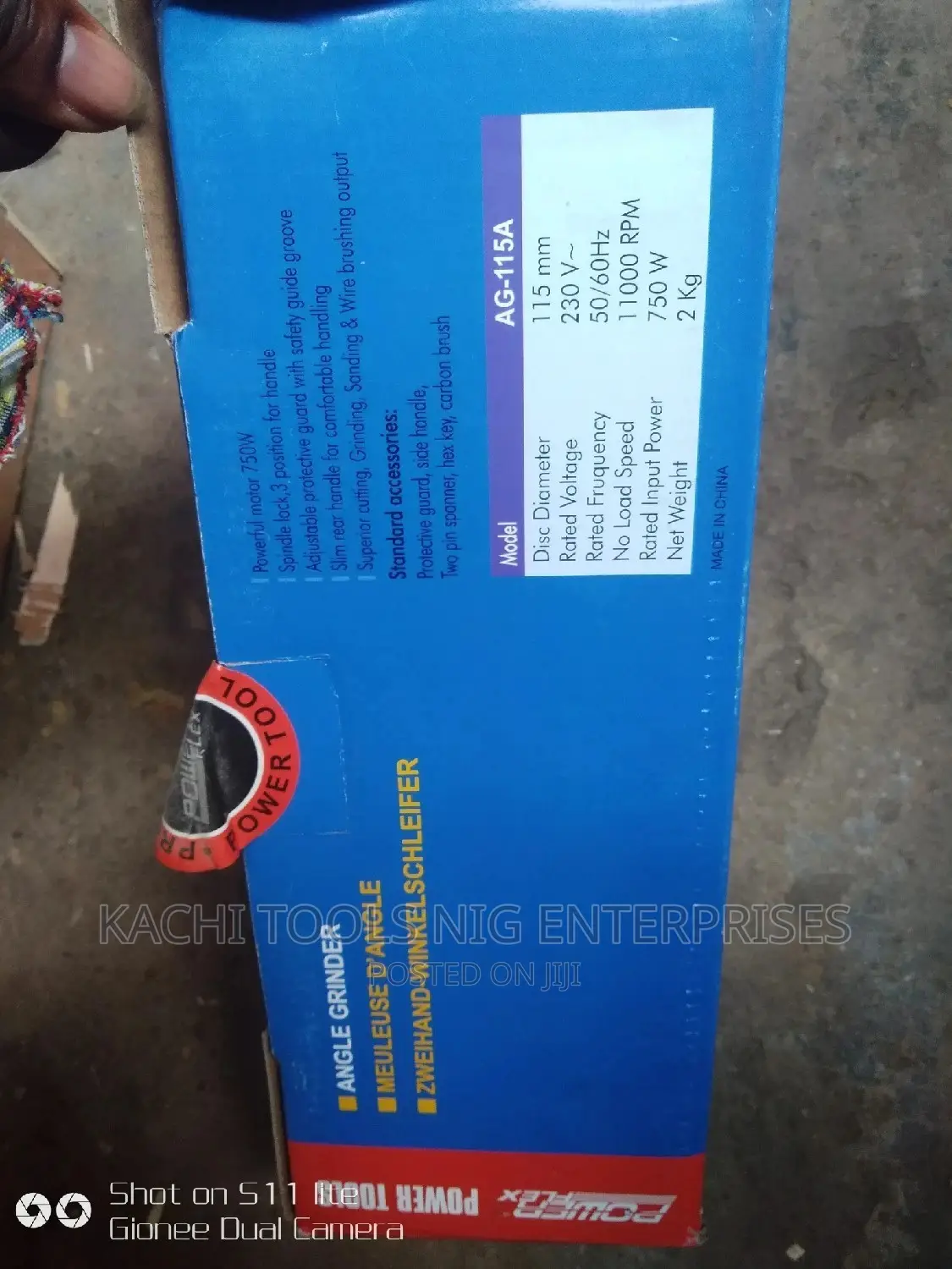 41/2 Power Flex Grinding Machine