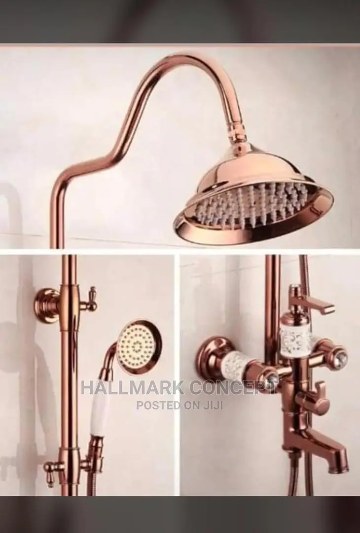 Gold Plated Shower Sets