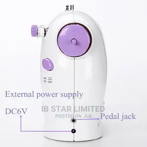 New Electric Household Mini Sewing Machin Desk LED Lig