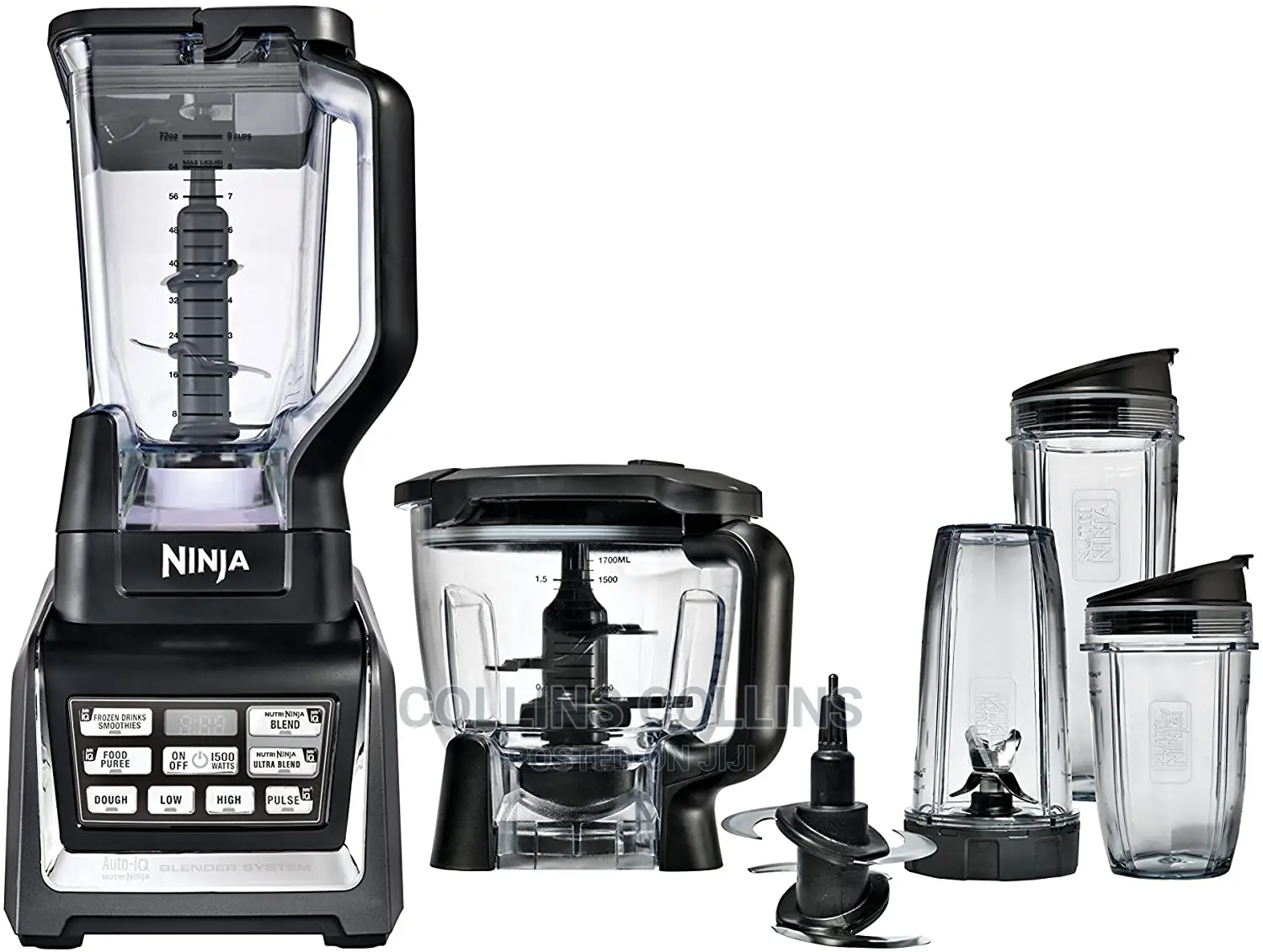 Nutri Ninja Blender/Food Processor With Auto-Iq 1500w