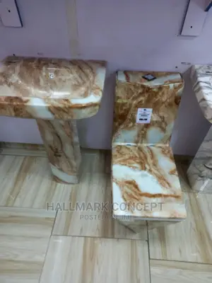 Marble Coated Water Closets.