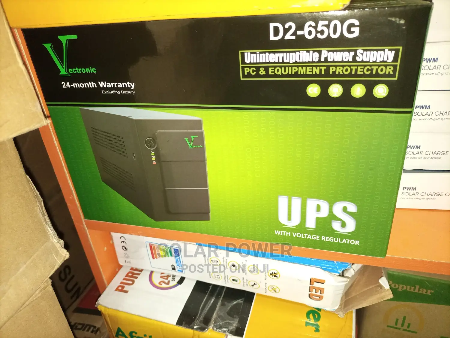 Vectronic Ups 650va