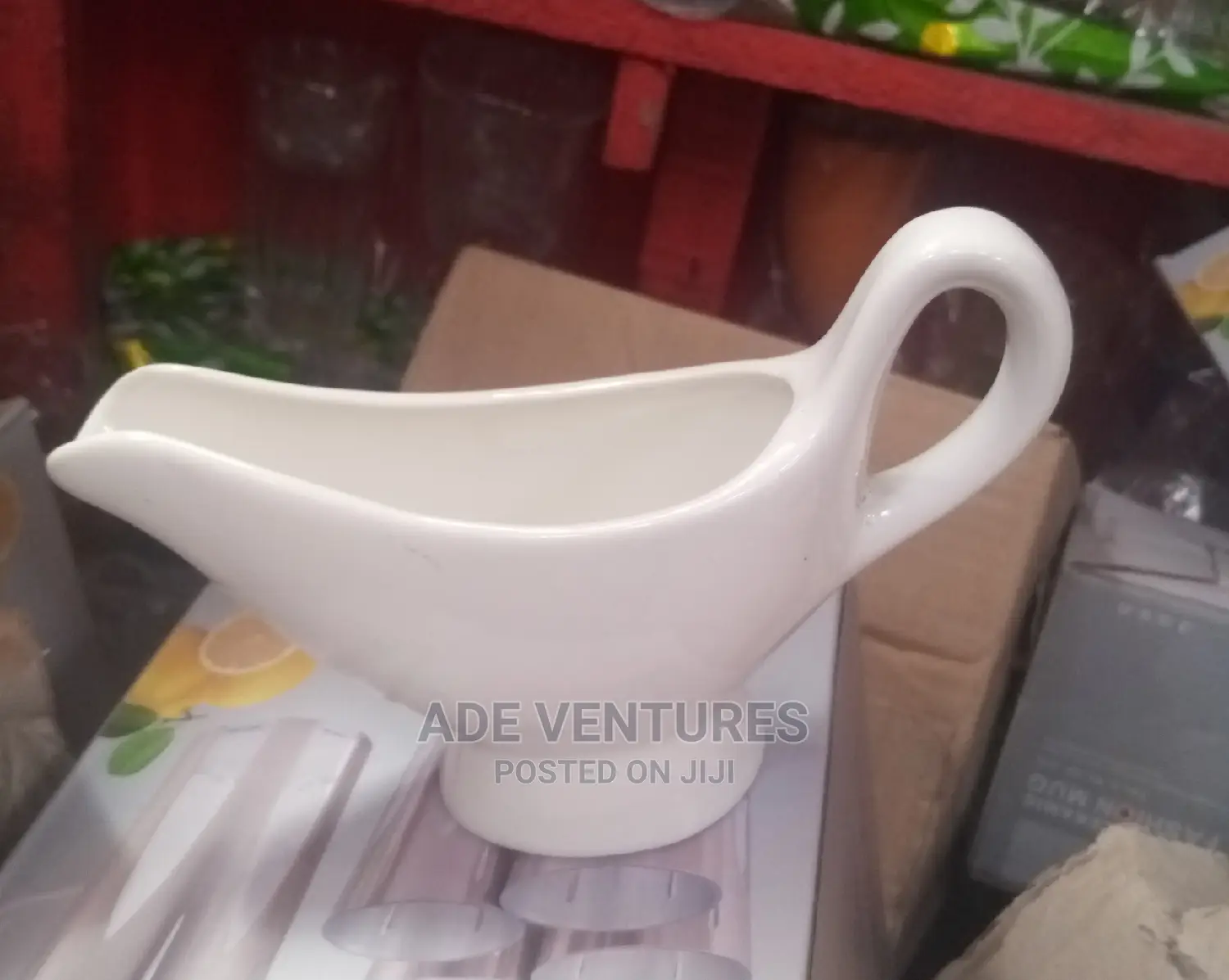 Milk Cup With Handle.