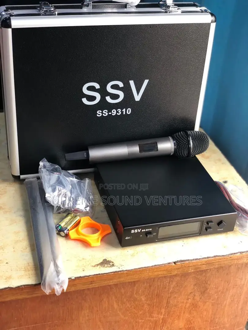 Quality SSV Single Wireless Microphone