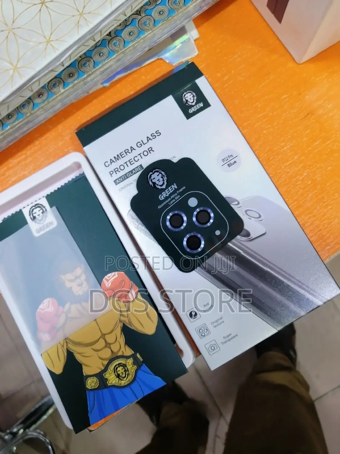 Green Camera Glass Protector iPhone 12 Pro