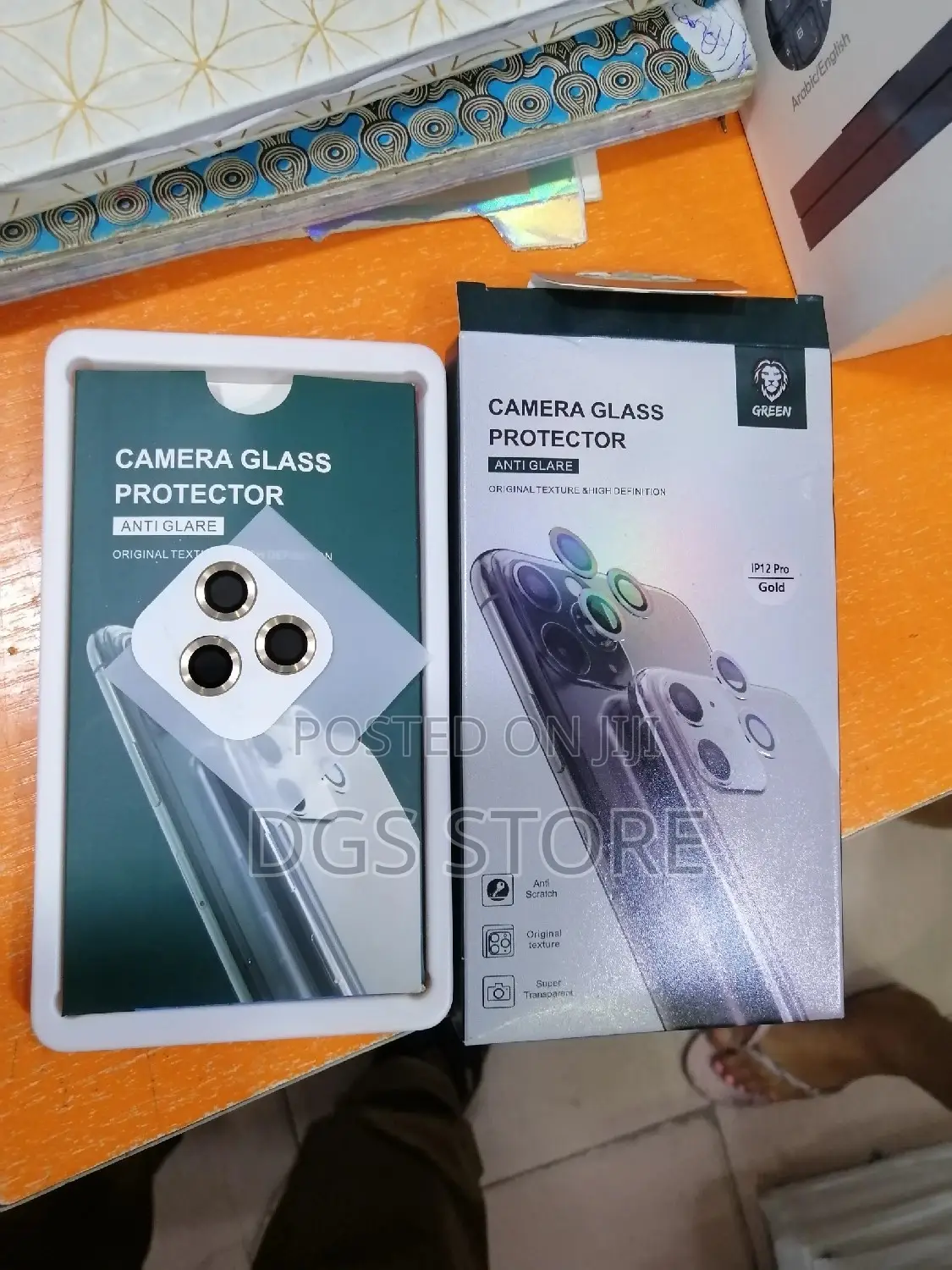Green Camera Glass Protector iPhone 12 Pro