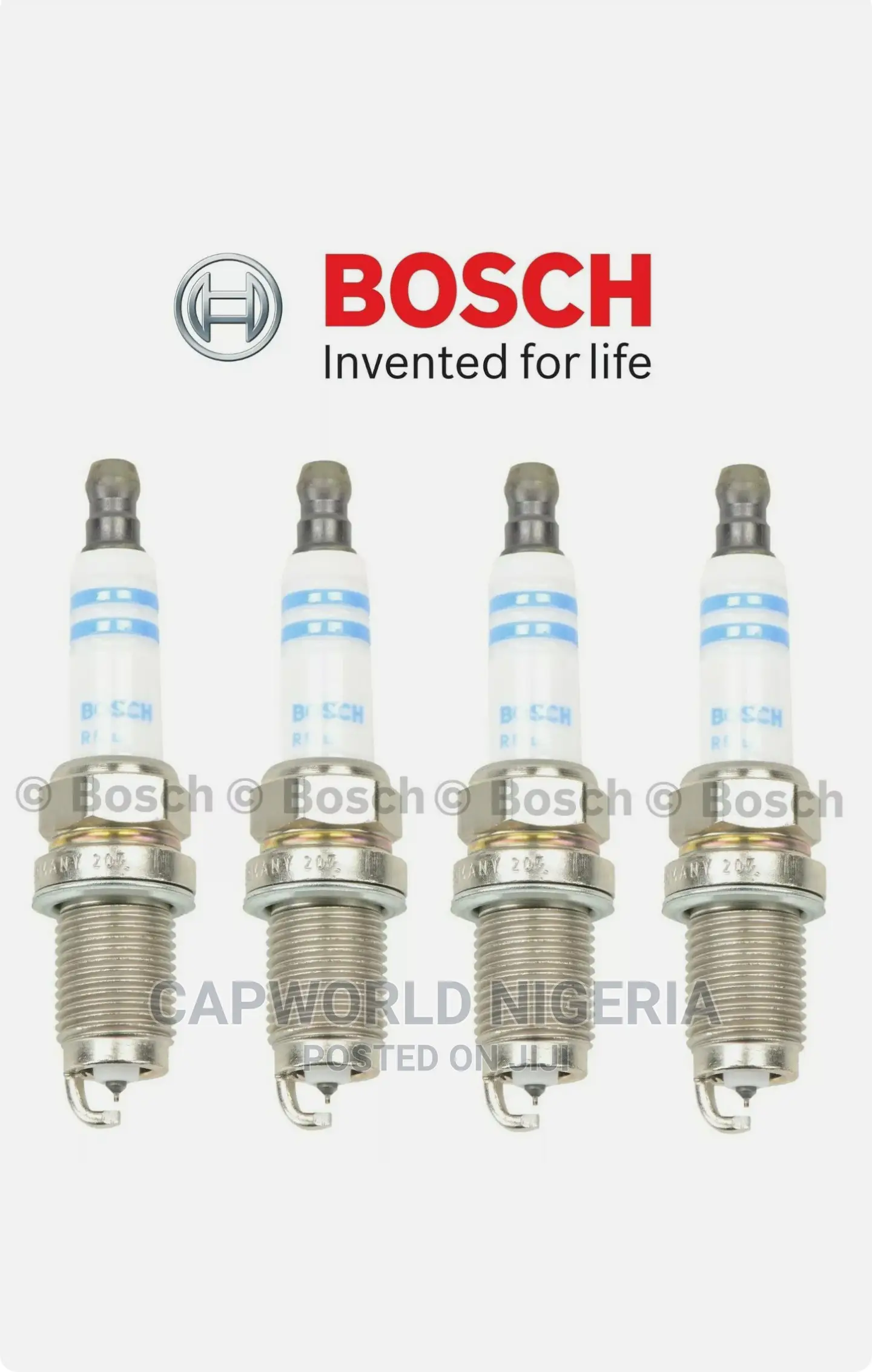 4pcs- Genuine Bosch 9614 Double Iridium Spark Plugs