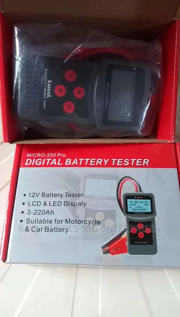 Digital Battery Tester, 200 Pro