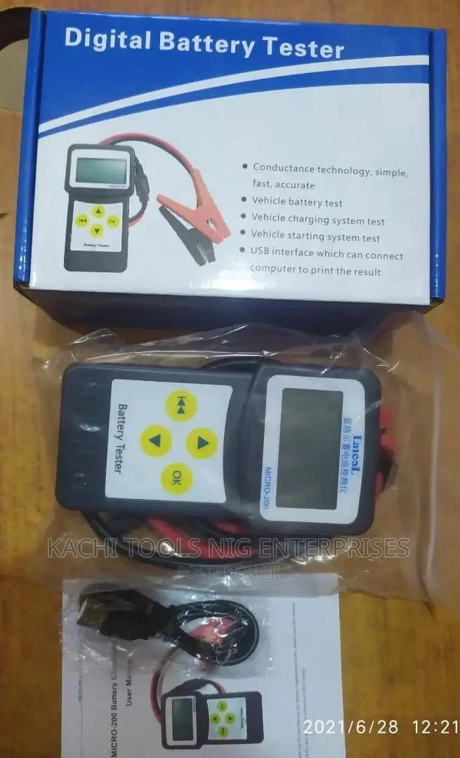 Digital Battery Tester, 200 Pro