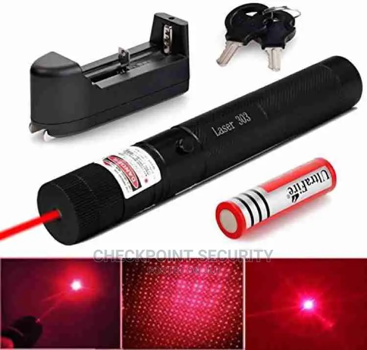 Adjustable Focus Red Laser Pen Pointer