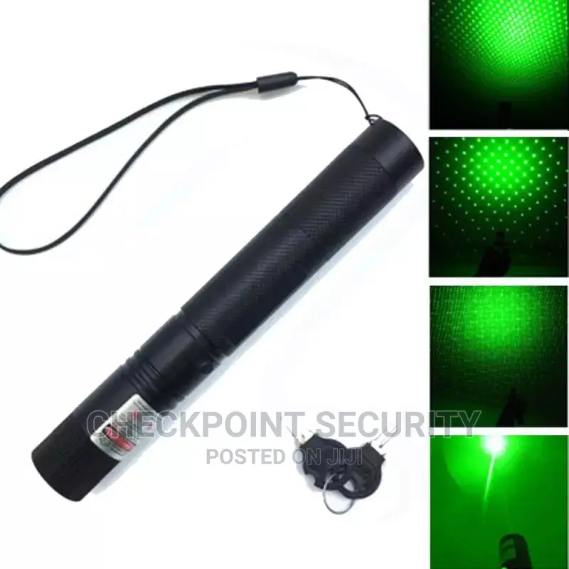 Adjustable Focus Laser Pointer Pen Green Beam
