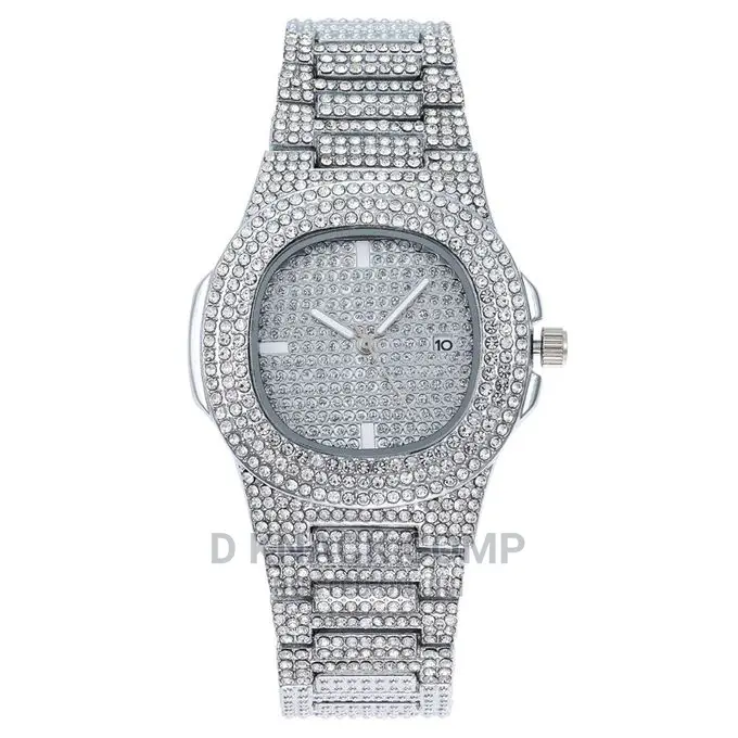 Stone Wristwatch - Silver