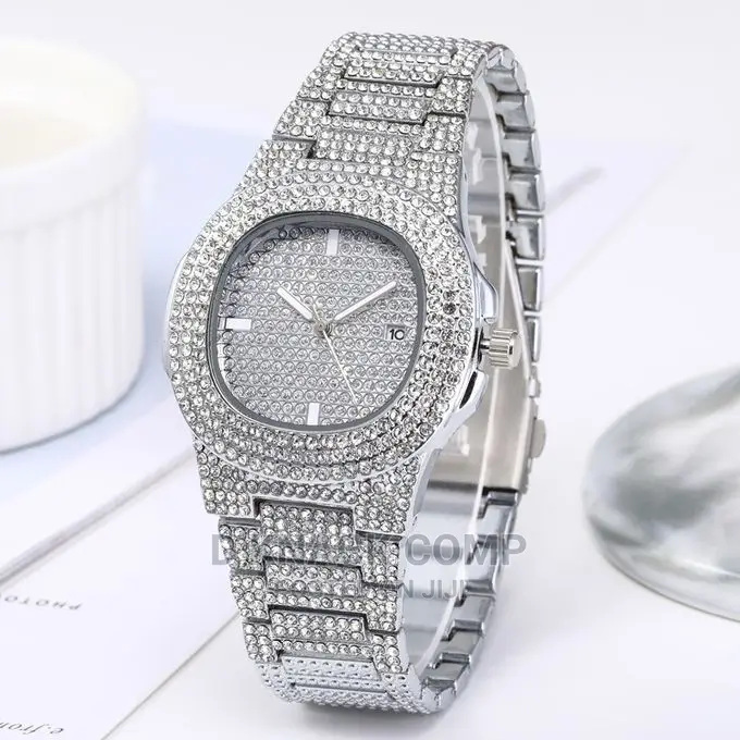 Stone Wristwatch - Silver
