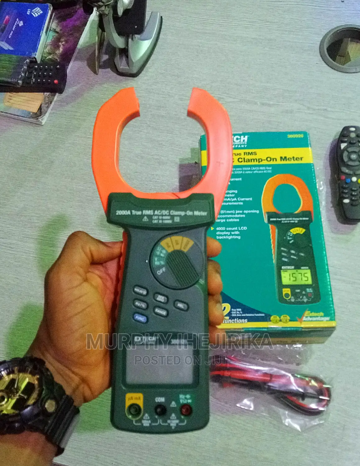 Extech AC DC Clamp Meter